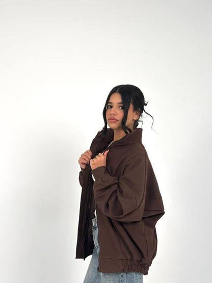 Basic Multi-Panel Corduroy Jacket